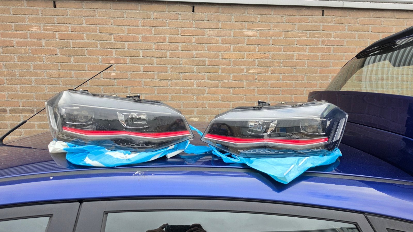 Polo 2G GTI Koplampen Links & Rechts met Module, Auto-onderdelen, Verlichting, Ophalen of Verzenden