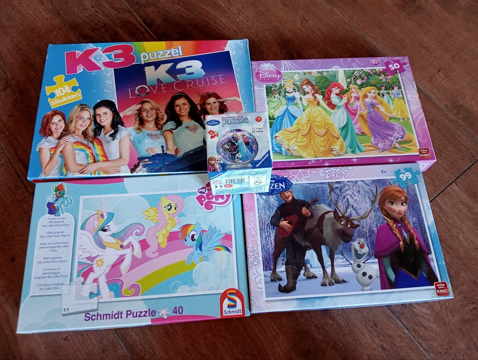 Diverse kinderpuzzels, Ophalen, Minder dan 500 stukjes, Gebruikt, Legpuzzel