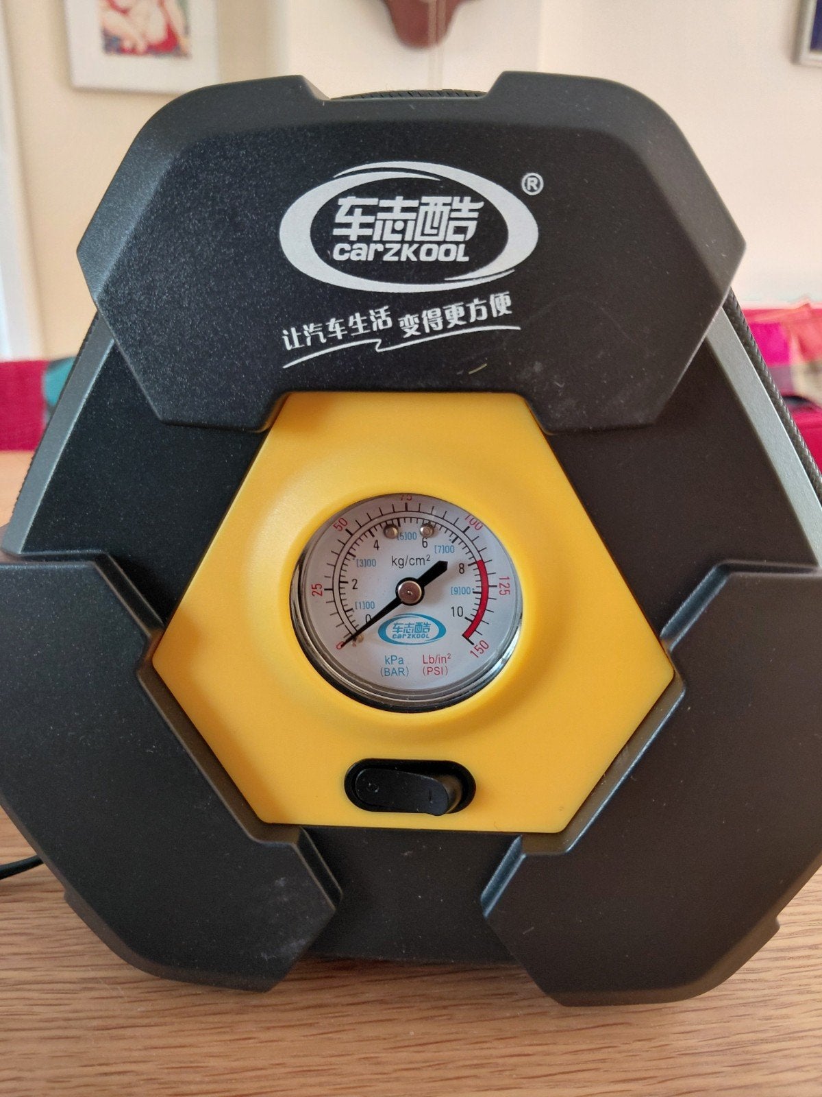 compressor, Ophalen