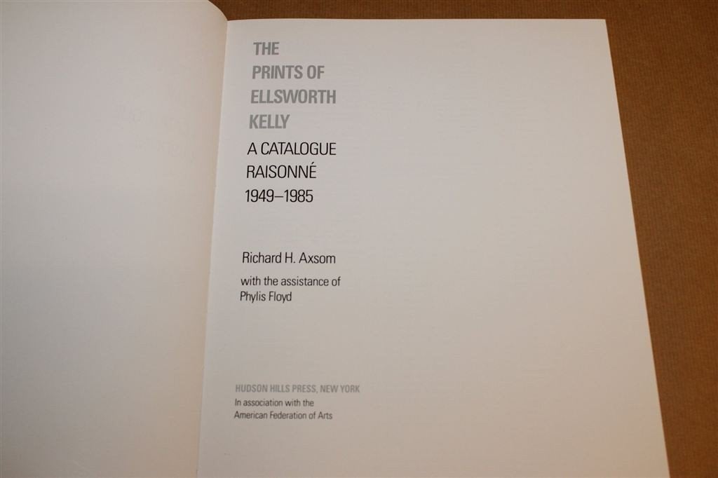 Ellsworth Kelly — Prints, Catalogue Raisonné 1949-1985, Boeken, Ophalen of Verzenden, Gelezen, Fotografen