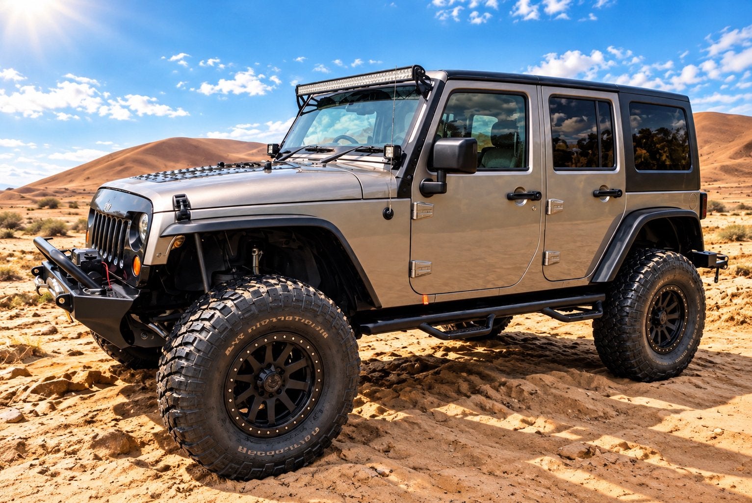 ‼️JEEP WRANGLER JK EXTREME OFFROAD HARD/SOFTTOP YOUNGTIMER‼️, Auto's, Zwart, 2500 kg, Leder, Bedrijf