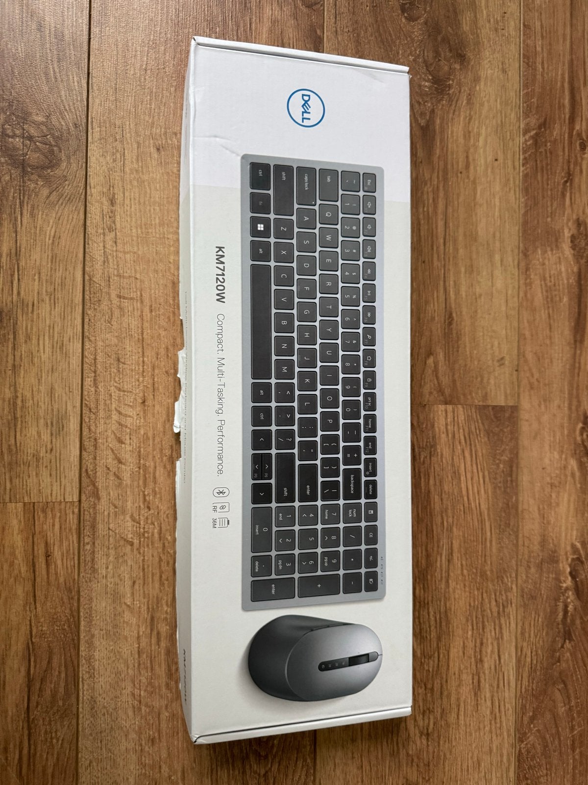 Dell KM7120W Draadloos Toetsenbord en Muis Combo, Computers en Software, Toetsenbord en muis-set, Nieuw, Ophalen of Verzenden