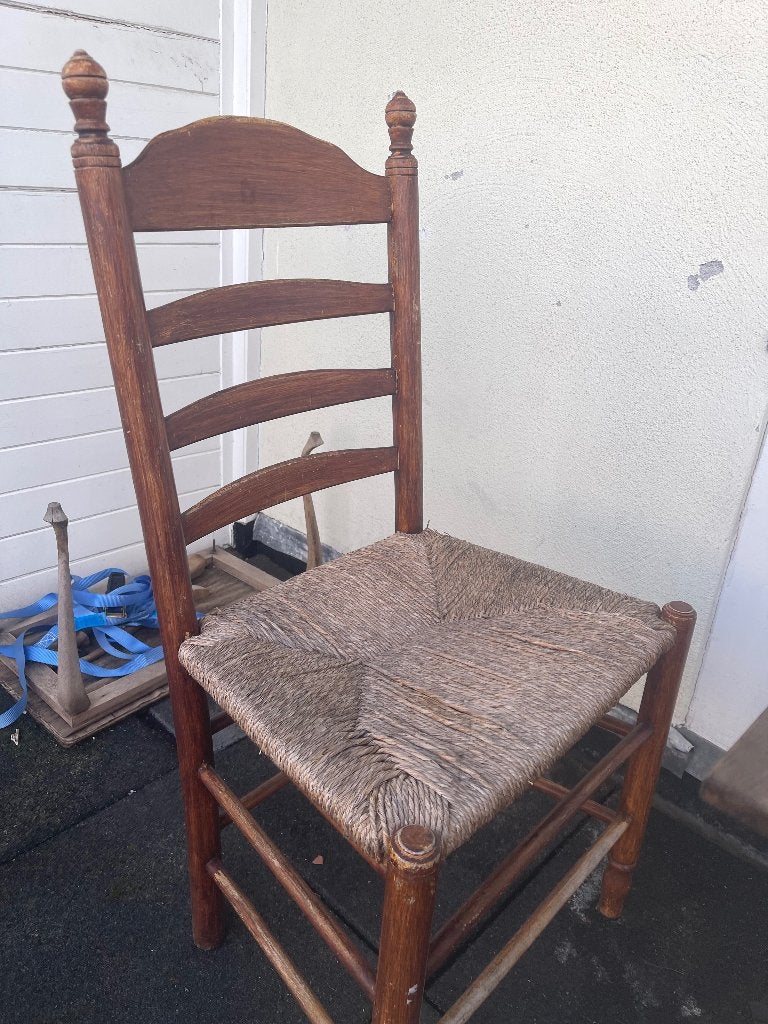 2X stoelen, Ophalen, Gebruikt, Twee, Bruin