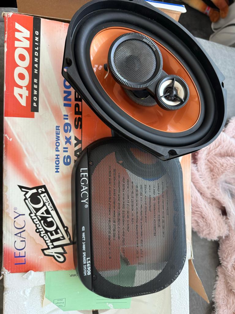 Legacy 6x9 inch 400W 3-weg speakers - Nieuw in doos, Auto diversen, Ophalen of Verzenden, Nieuw
