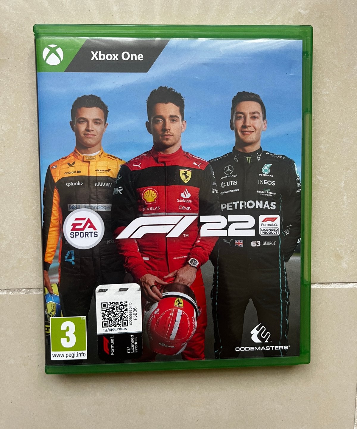 F1 Formula 2022      Xbox One Game CD, 1 speler, Racen en Vliegen, Ophalen of Verzenden, Zo goed als nieuw