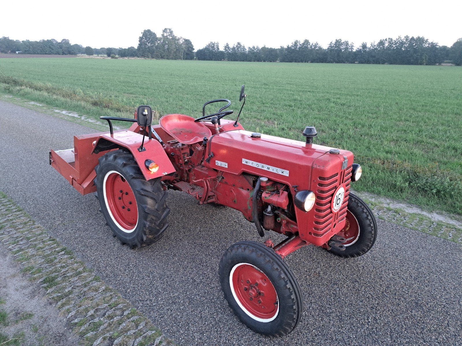 Cormick D 219 tractor IHC Case agrarisch landbouw oldtimer s, Ophalen, Tot 2500, Oldtimer, Tot 80 Pk