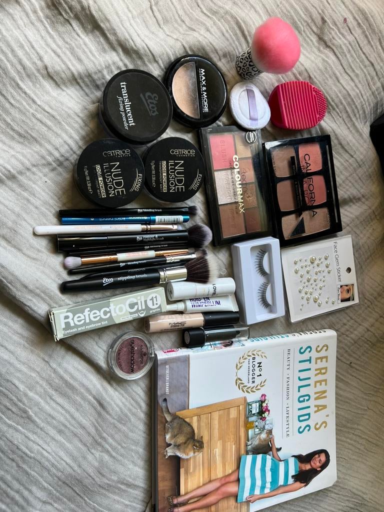 Groot make-up pakket, Ophalen of Verzenden, Zo goed als nieuw, Overige kleuren, Gehele gezicht
