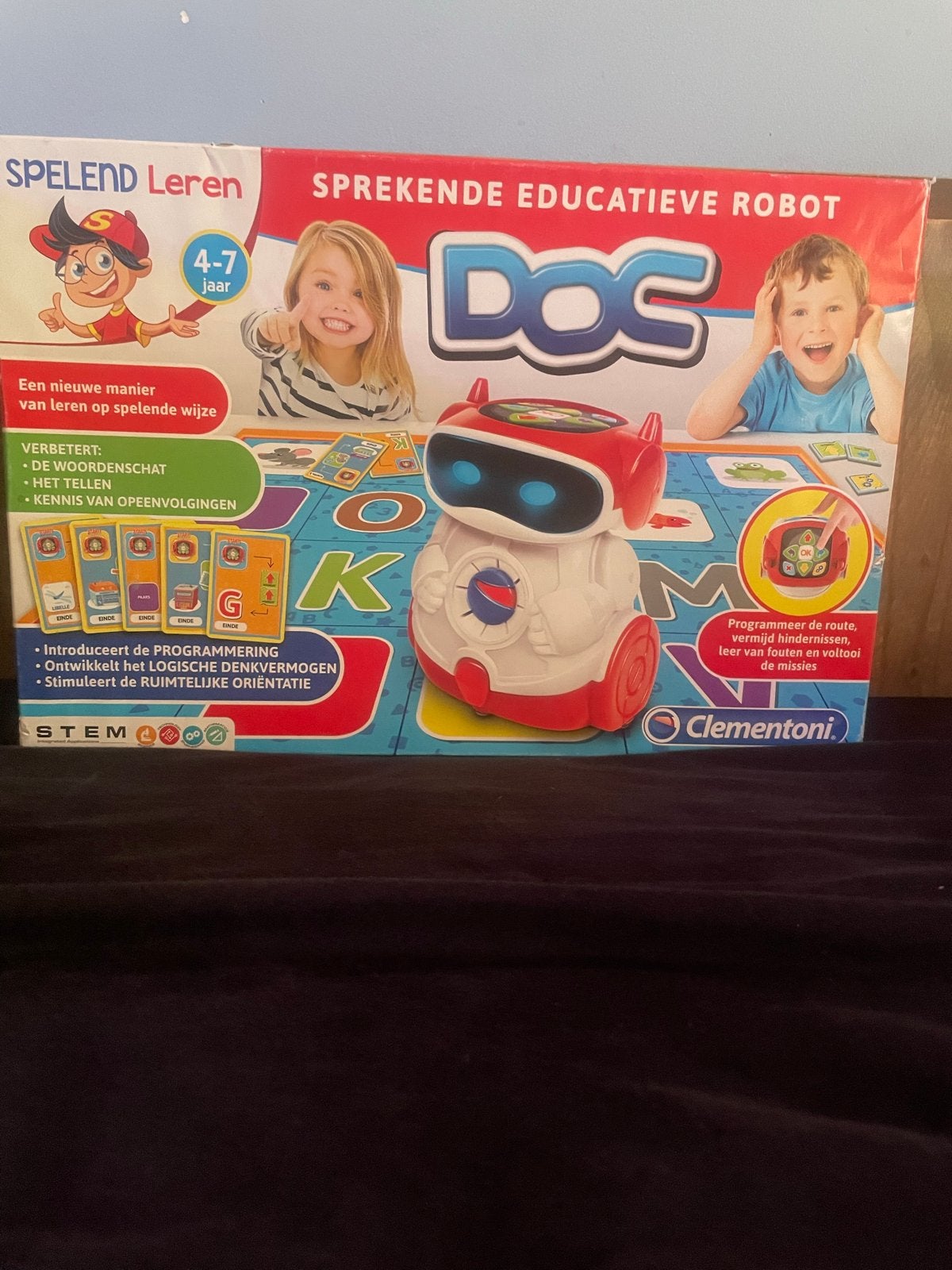 Clementoni DOC Spelend Leren Educatieve Robot, Kinderen en Baby's, Speelgoed | Educatief en Creatief, Verzenden, Gebruikt, Elektronica
