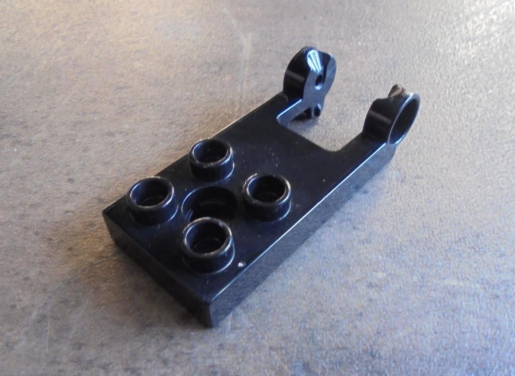 Lego Duplo Plate 2x3 with 4 Studs and Hinge (zie foto's) 13, Ophalen of Verzenden, Gebruikt, Losse stenen, Duplo