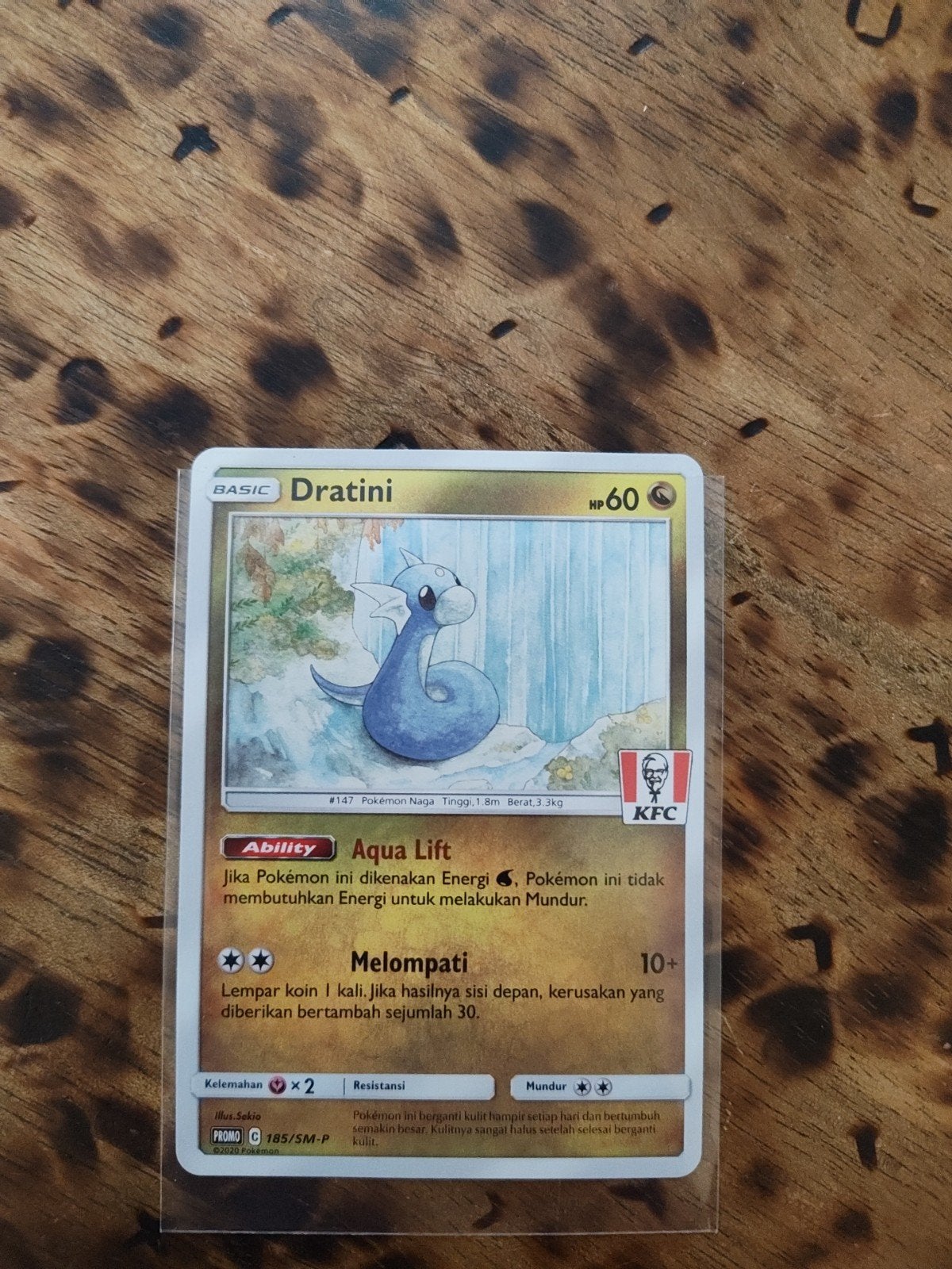 Dratini 185 KFC Promo Indonesisch, Ophalen of Verzenden, Zo goed als nieuw