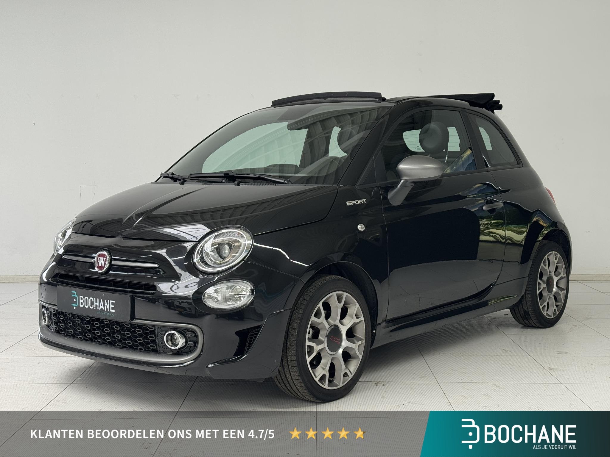 Fiat 500 C 1.0 Hybrid Sport | Parkeersensoren | Cruise Contr