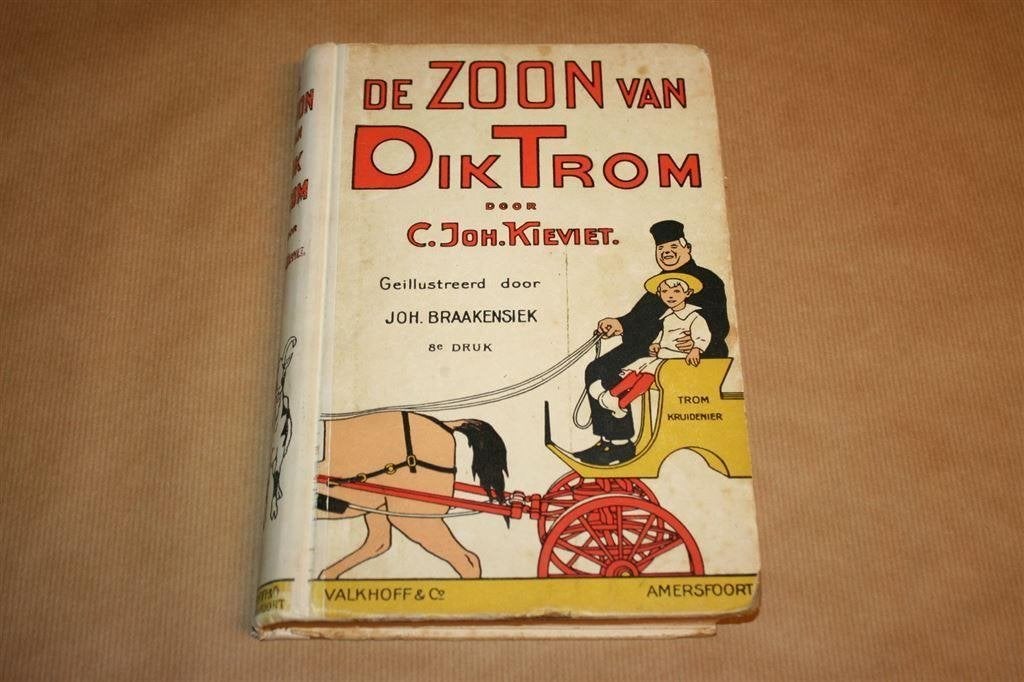 De zoon van Dik Trom. Kieviet. Kluitman 1919., Boeken, Ophalen of Verzenden, Gelezen