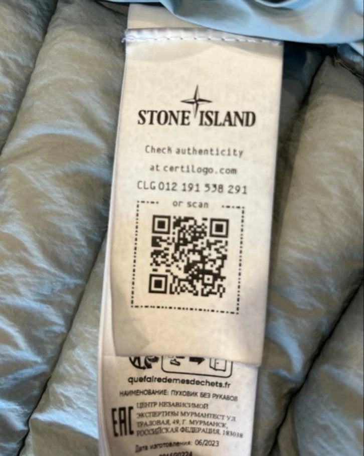 Stone Island Junior Bodywarmer - Zo goed als nieuw, Kleding | Heren, Ophalen of Verzenden, Zo goed als nieuw, Overige maten, Blauw