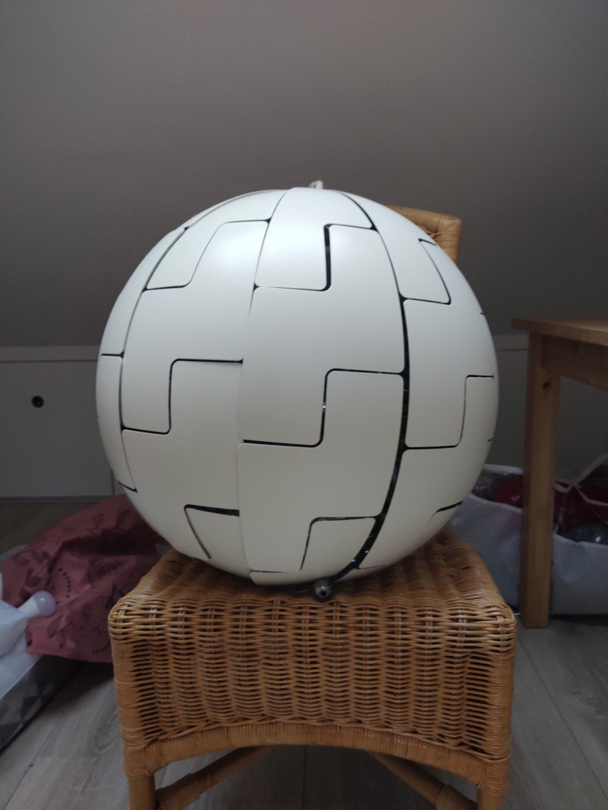 Ikea PS 2014 lamp, 52cm, wit, Ophalen, Wit, Gebruikt, Kunststof