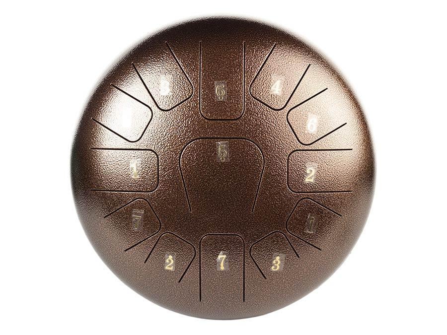 HTD1213/BR |Hayman stalen tongdrum 12" bruin, ., Nieuw, Ophalen of Verzenden, .