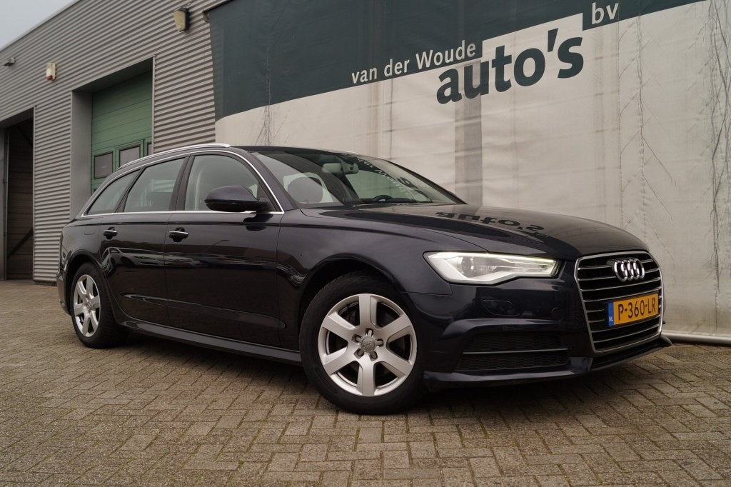 Audi A6 Avant 2.0 TDI 150pk Automaat Premium Edition -LEER-, Auto's, Audi, Dealer onderhouden, Gebruikt, Euro 6, 150 pk