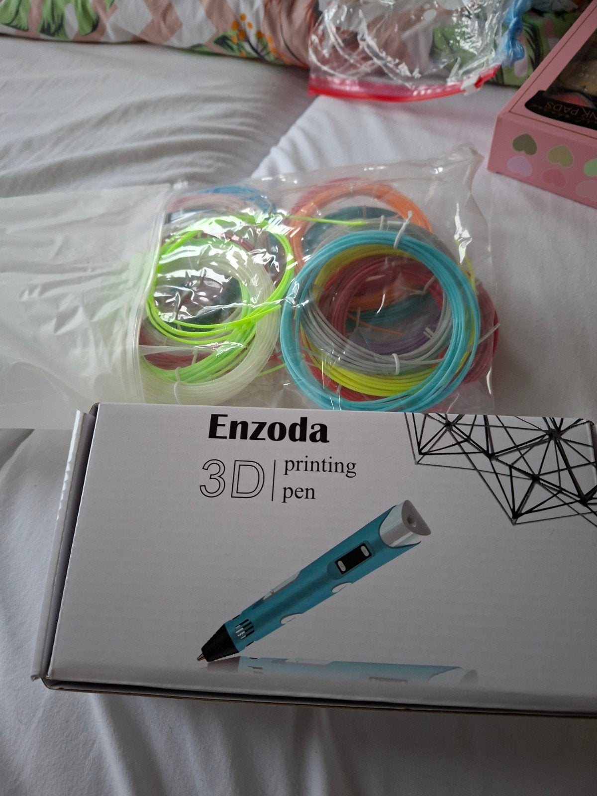 Enzoda 3D Printing Pen - Zo goed als nieuw, Ophalen of Verzenden, Zo goed als nieuw, Enzoda, Filament
