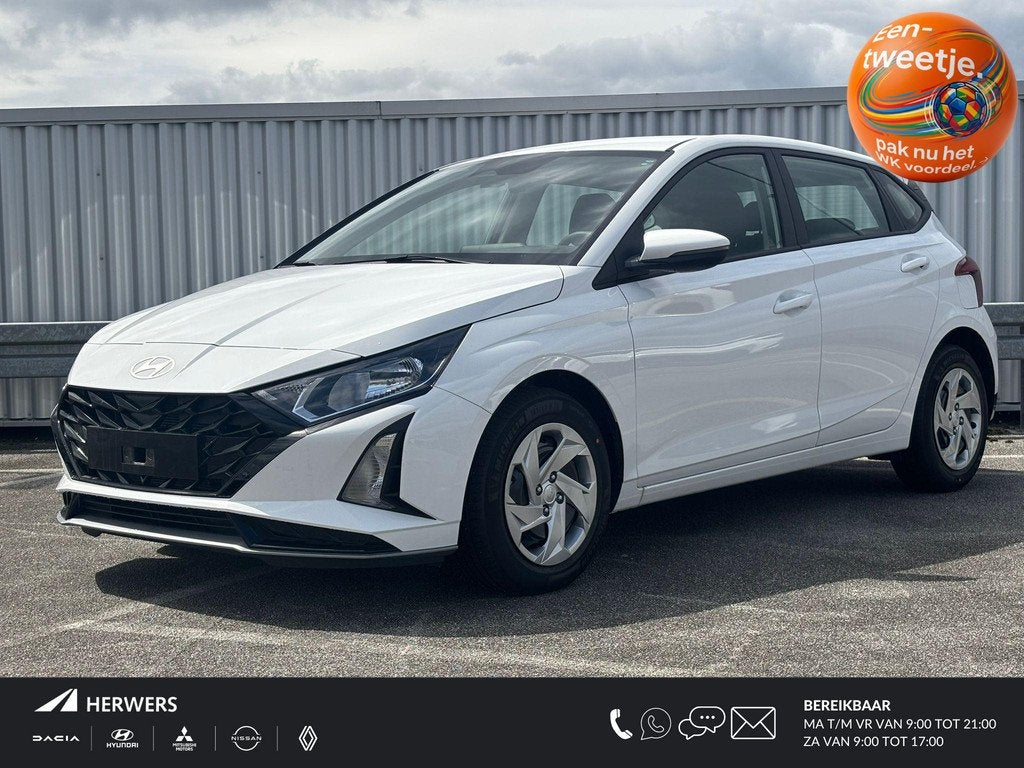 Hyundai i20 1.0 T-GDI E-Motion / €4000,- Voordeel / Uit Vo, Auto's, Hyundai, Voorwielaandrijving, Euro 6, 1045 kg, Wit