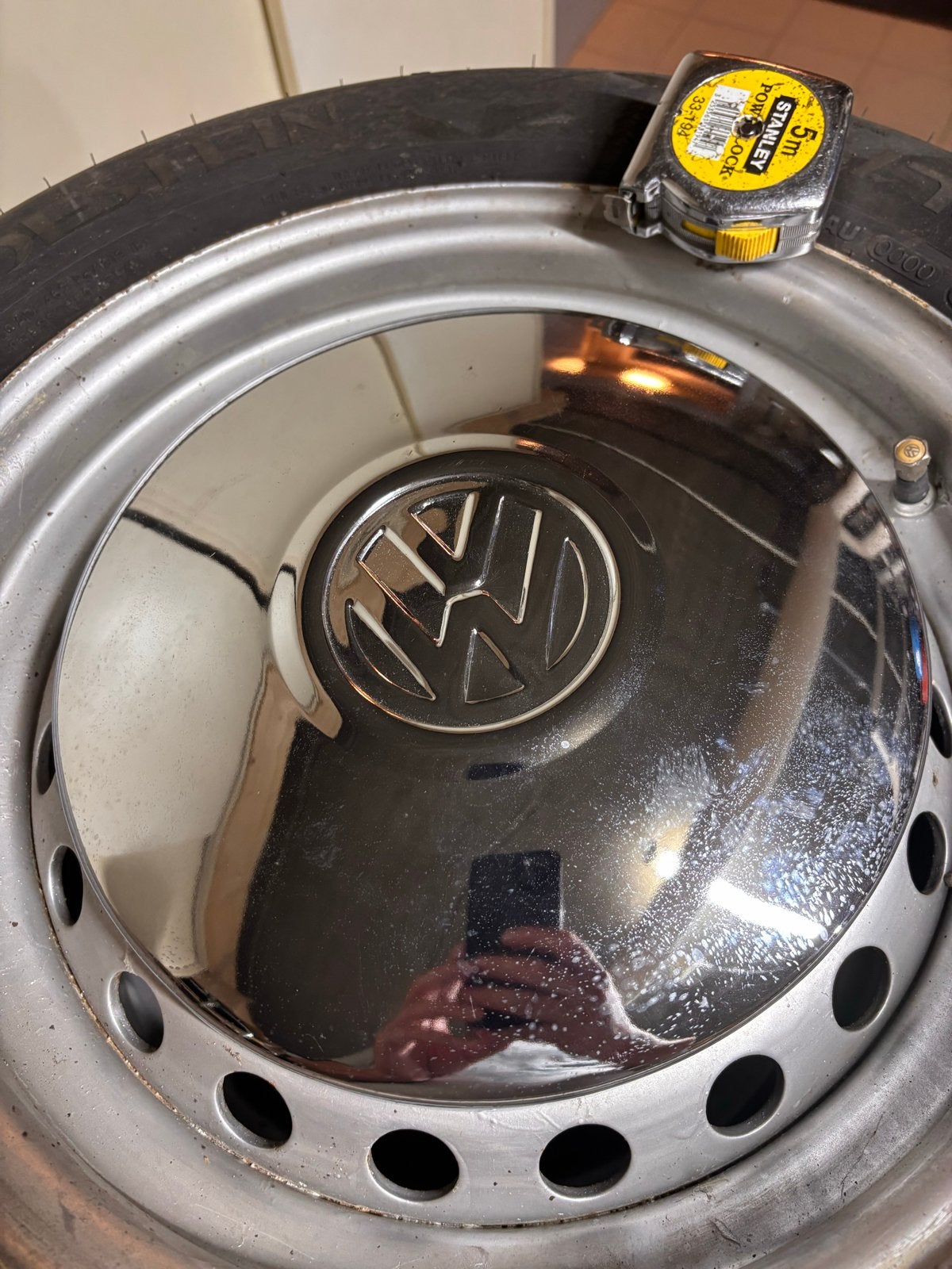 Velgen voor Volkswagen T2 5x112 met wieldoppen, Auto diversen, Ophalen