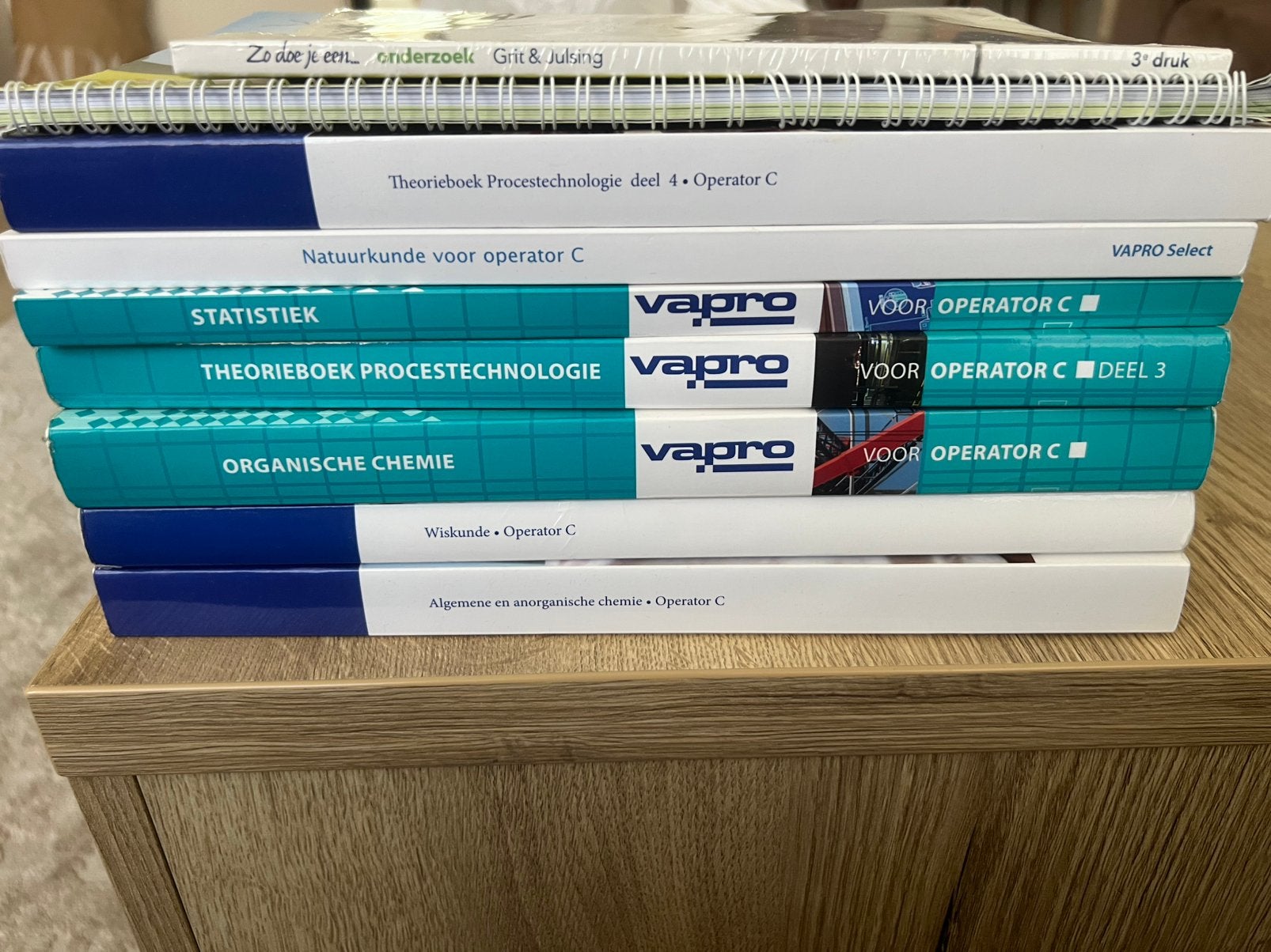 Vapro C Operator boeken - procestechniek, Boeken, Ophalen of Verzenden, Zo goed als nieuw