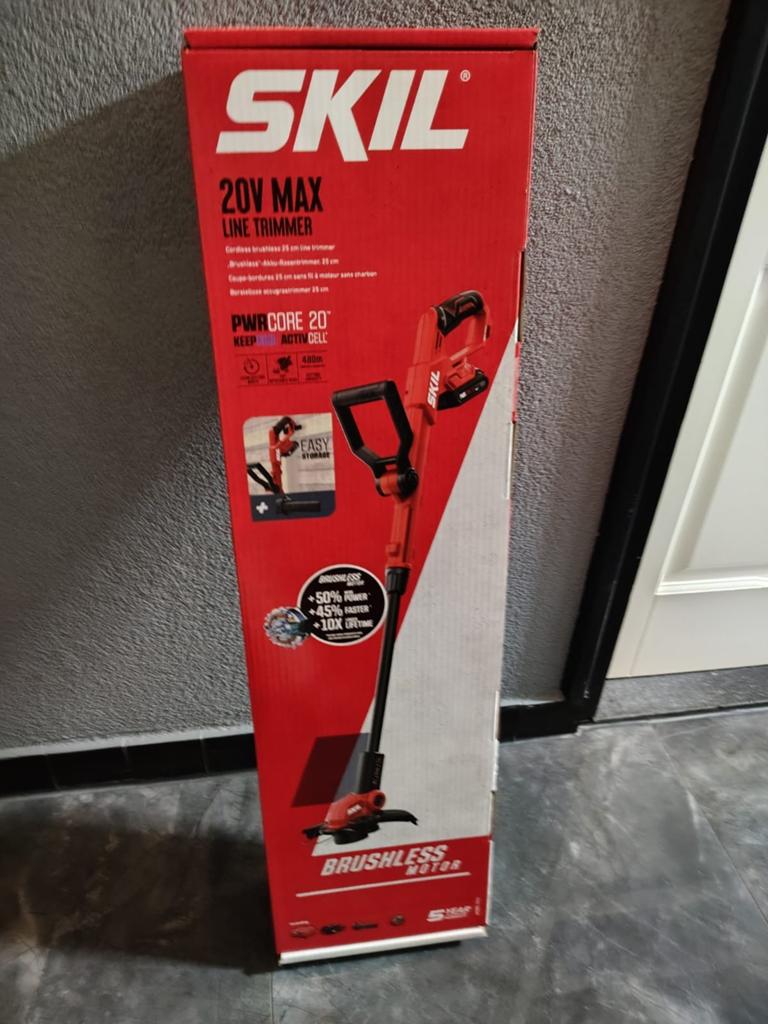 Skil accu grastrimmer incl accu en lader! Nieuw & gesealed!, Ophalen of Verzenden, Nieuw, Accu, Skil
