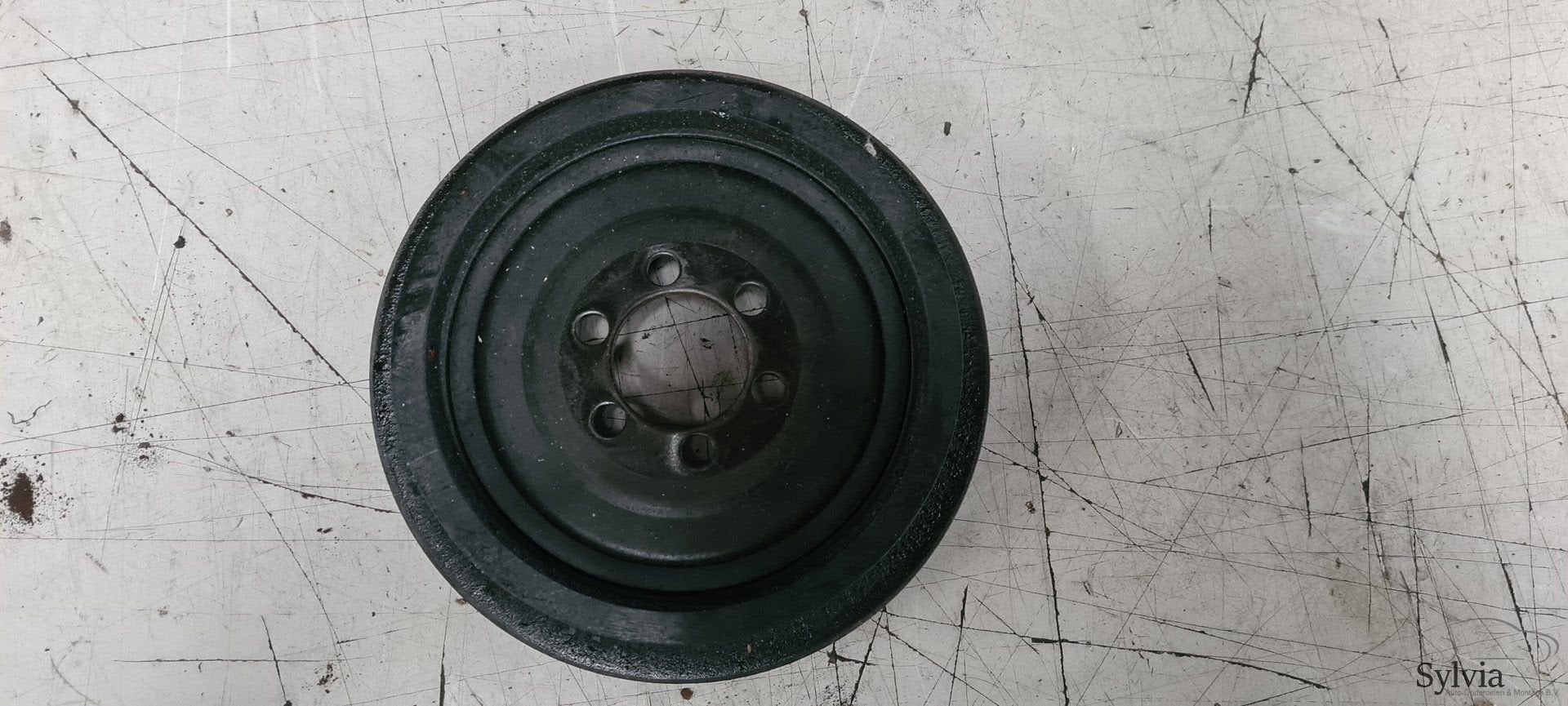 Krukaspoelie vibratie demper BMW N52 7519628, Gebruikt, -, -, Ophalen of Verzenden