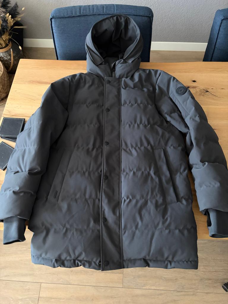 Airforce Chuck Parka L Gun Metal, Ophalen of Verzenden, Zo goed als nieuw, Maat 52/54 (L), Grijs