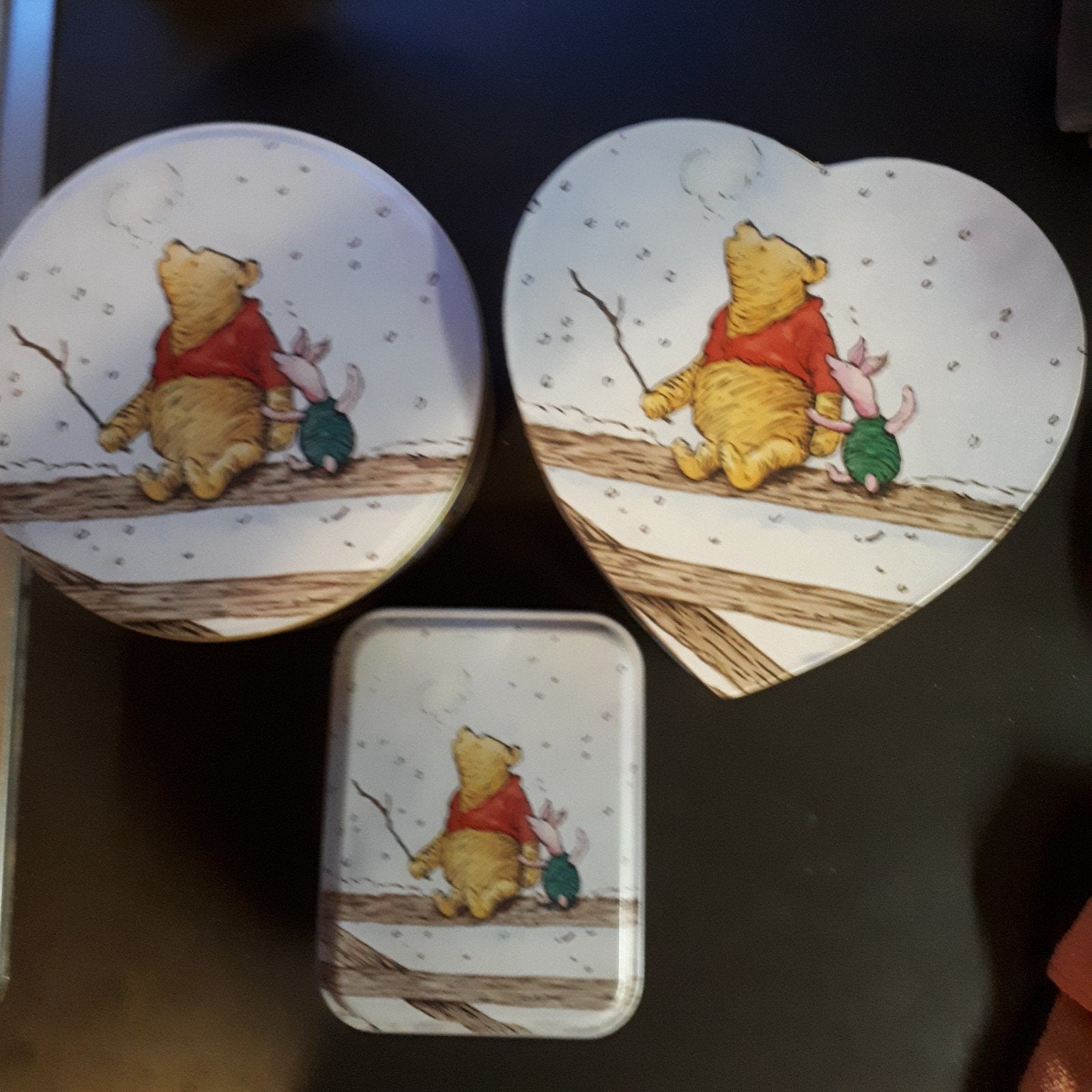 Opberg dozen blikken Winnie the Pooh vintage classic, Ophalen, Zo goed als nieuw, Overige