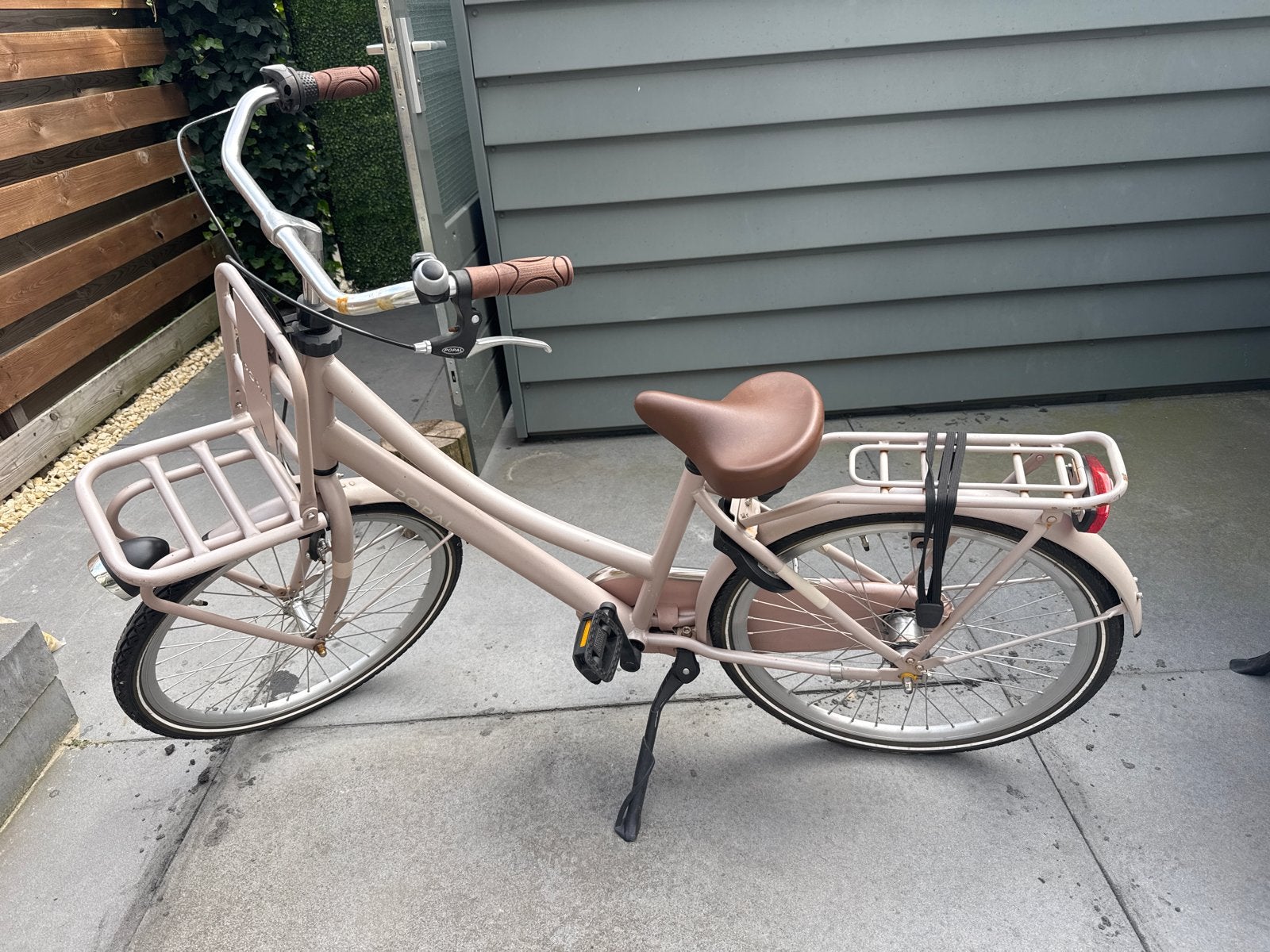 Popal Daily Dutch Basic Meisjesfiets 24 inch Roze, Overige merken, Velgrem, Ophalen of Verzenden, Zo goed als nieuw