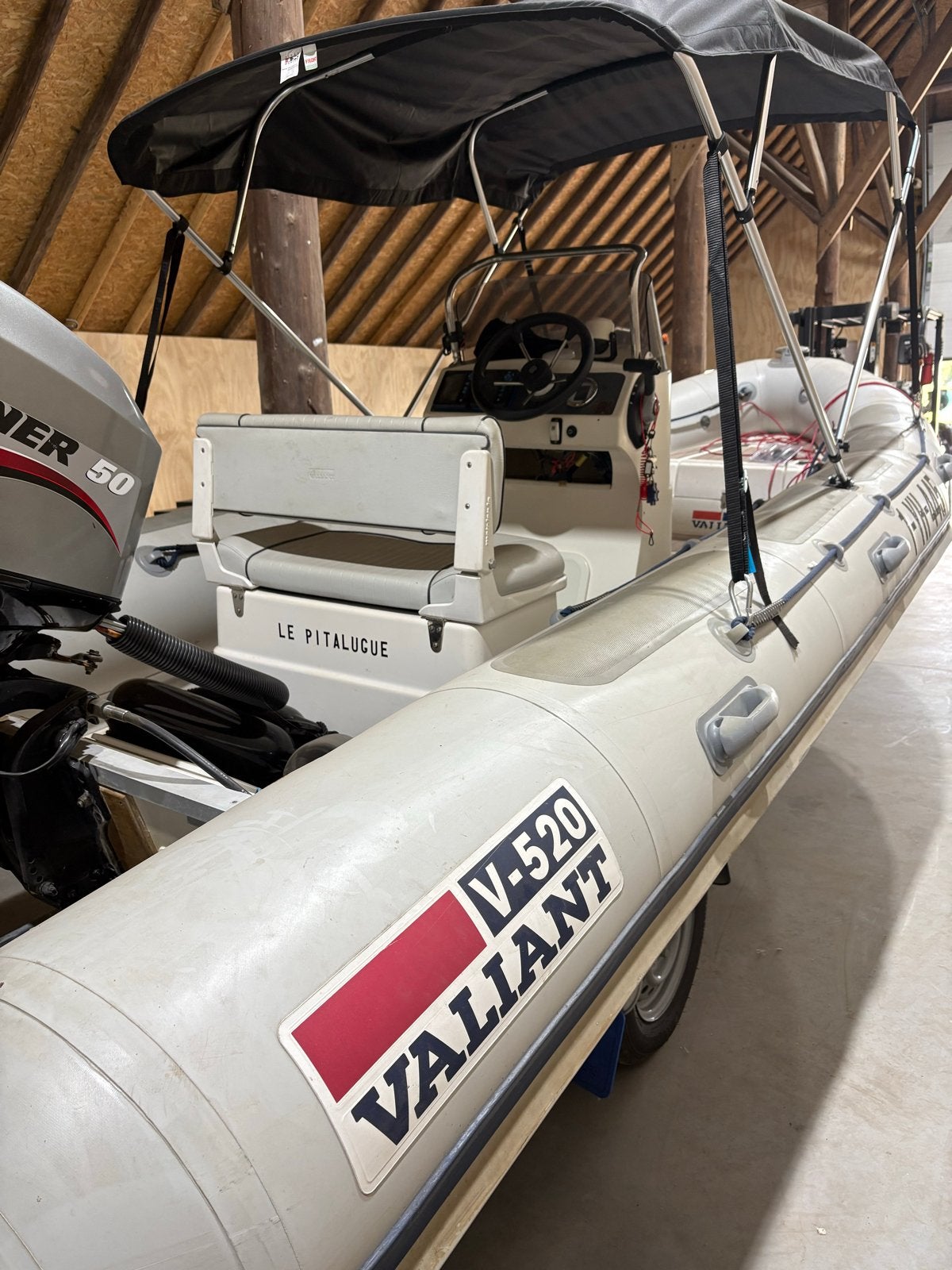 Valiant V-520 RIB met Mariner 50pk buitenboordmotor