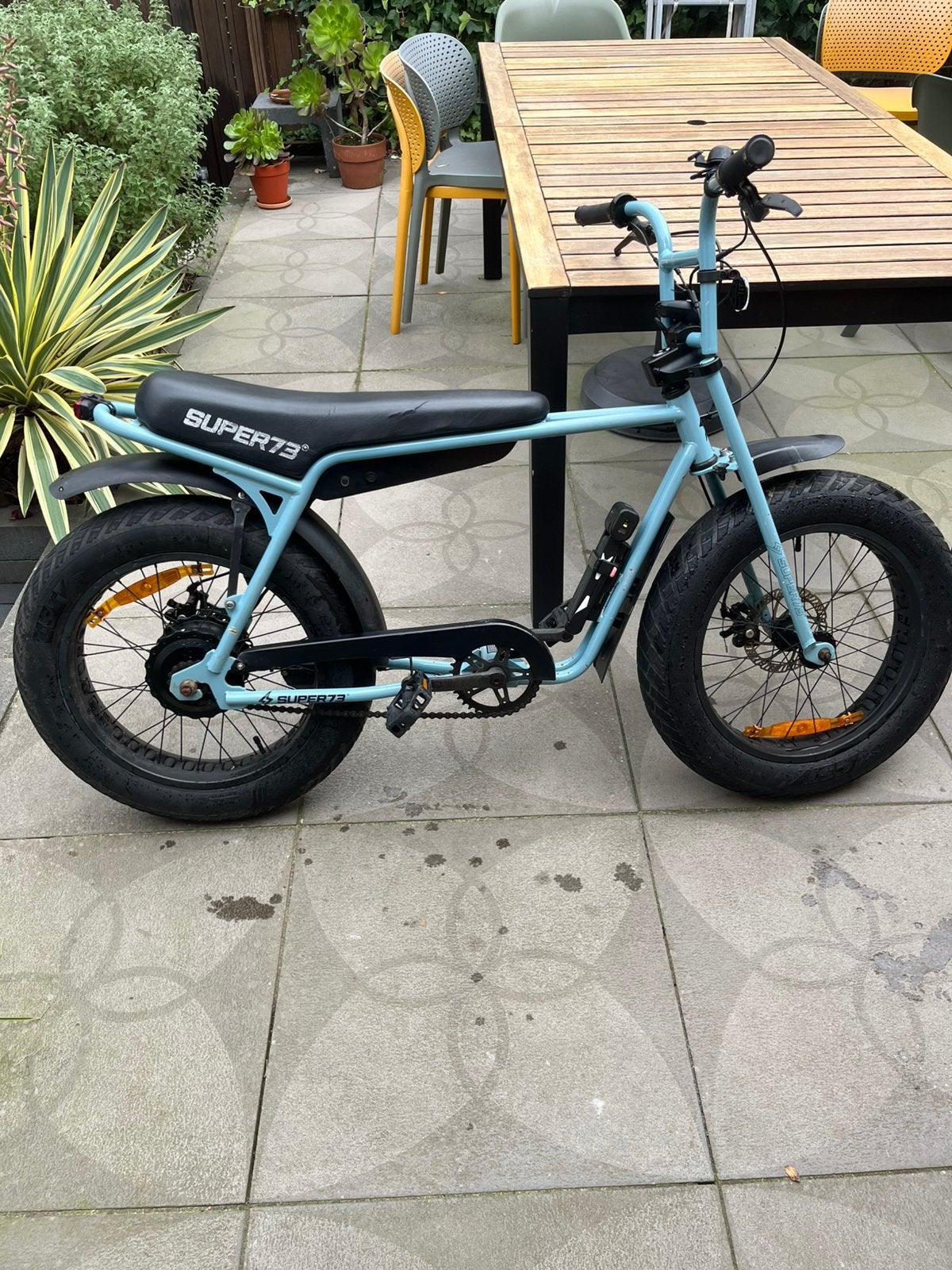 Super73-ZG fatbike Steel Blue, Gebruikt, 59 cm of meer, 30 tot 50 km per accu, Ophalen