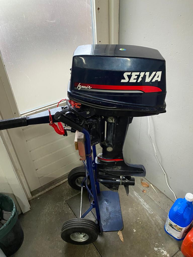 Selva 6 pk 2 takt, loop of sloop, Ophalen, Gebruikt, Motor en Techniek