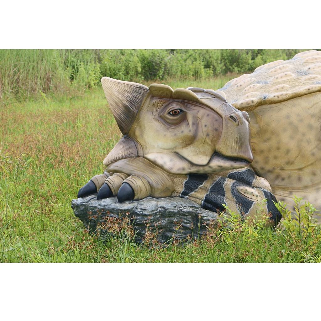 Sleeping Ankylosaurus – Dinosaurus beeld Lengte 367 cm, Ophalen, Nieuw, Overige typen