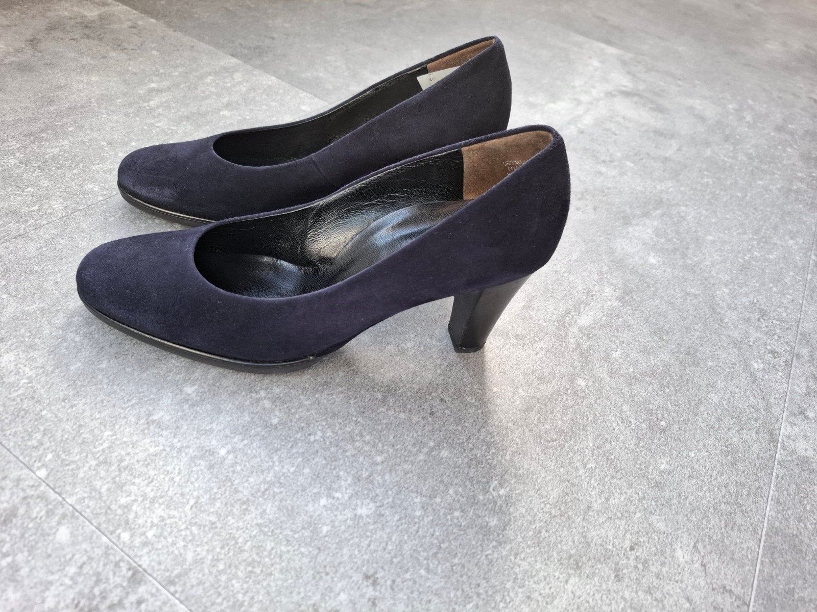 Paul Green München suède pumps - Maat 40, Pumps, Blauw, Paul Green München, Ophalen of Verzenden