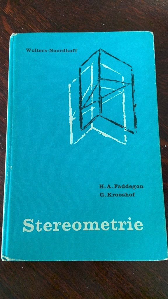 Stereometrie - H.A. Faddegon-G. Krooshof, Boeken, Ophalen of Verzenden, Beta