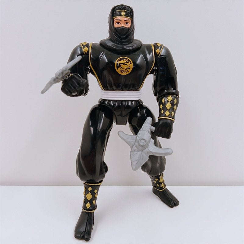 Power Rangers Black Ninja Ranger Bandai 1995, Ophalen of Verzenden, Zo goed als nieuw