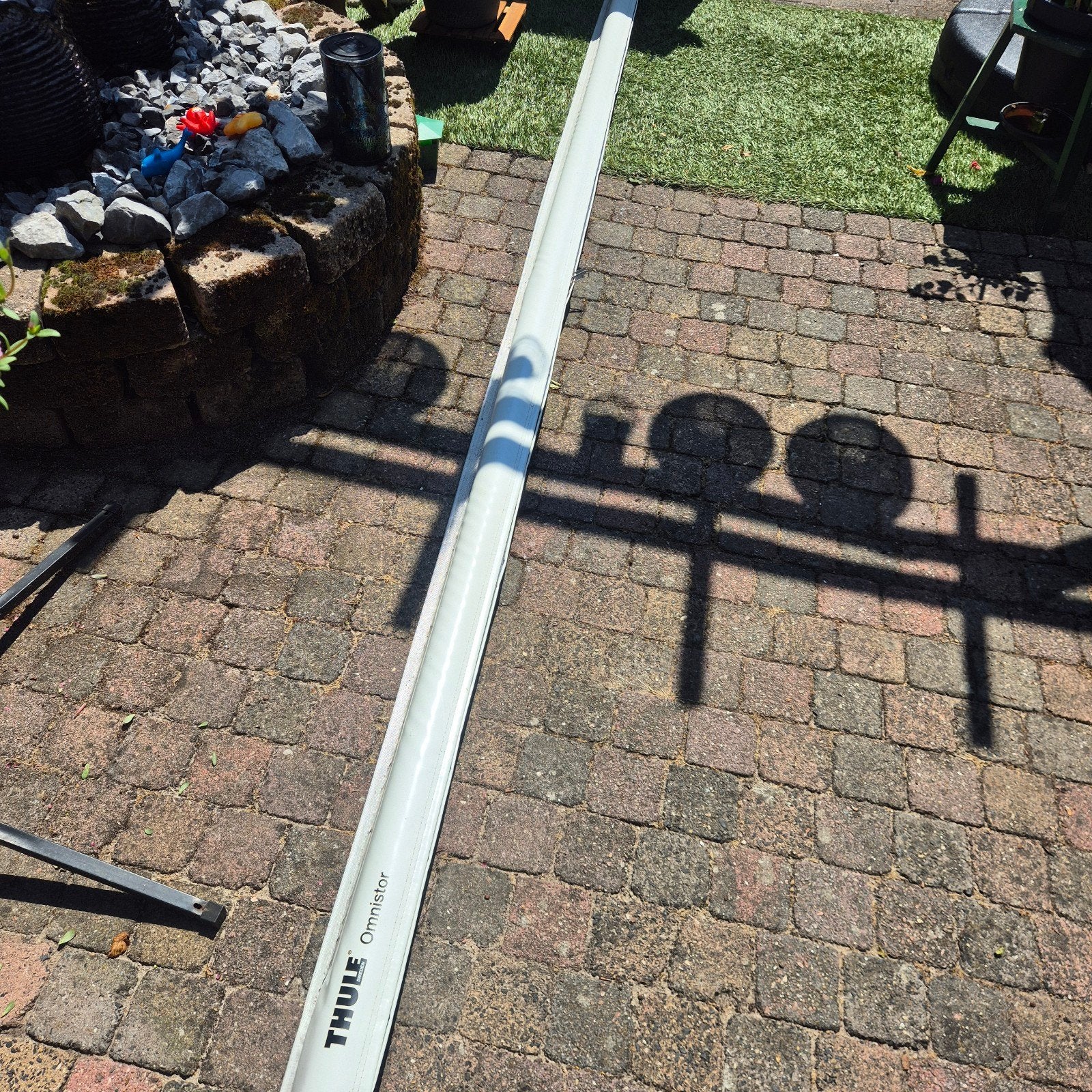 Thule Omnistor luifel 3.5m x 2.5m Mistyc Grey, Caravans en Kamperen, Voortenten en Luifels, Ophalen of Verzenden, Zo goed als nieuw