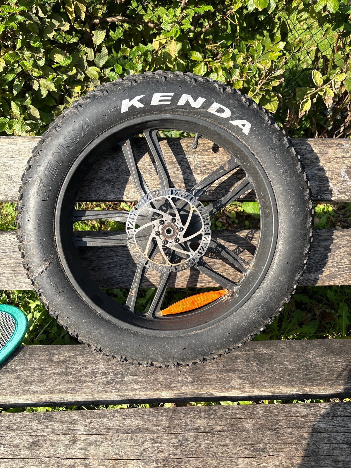 Kenda Fatbike Wiel met Band en Remschijf, Gebruikt, Ophalen, Wiel, Fatbike