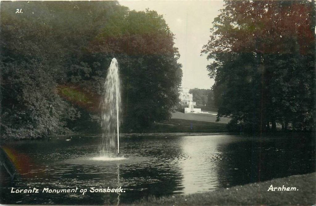 388-466-003 Arnhem Lorentz Monument op Sonsbeek, Verzenden, Voor 1920, Gelderland