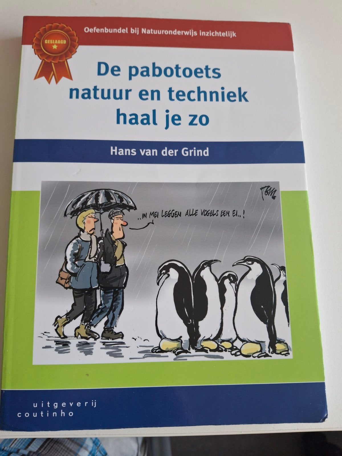 De pabotoets natuur en techniek haal je zo, Boeken, Ophalen of Verzenden, Zo goed als nieuw, Overige niveaus, Hans van der Grind