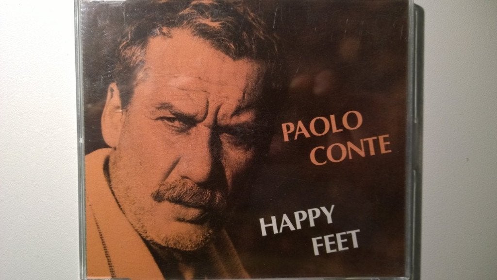 Paolo Conte - Happy Feet, Cd's en Dvd's, Cd Singles, Ophalen of Verzenden, Zo goed als nieuw, Jazz en Blues