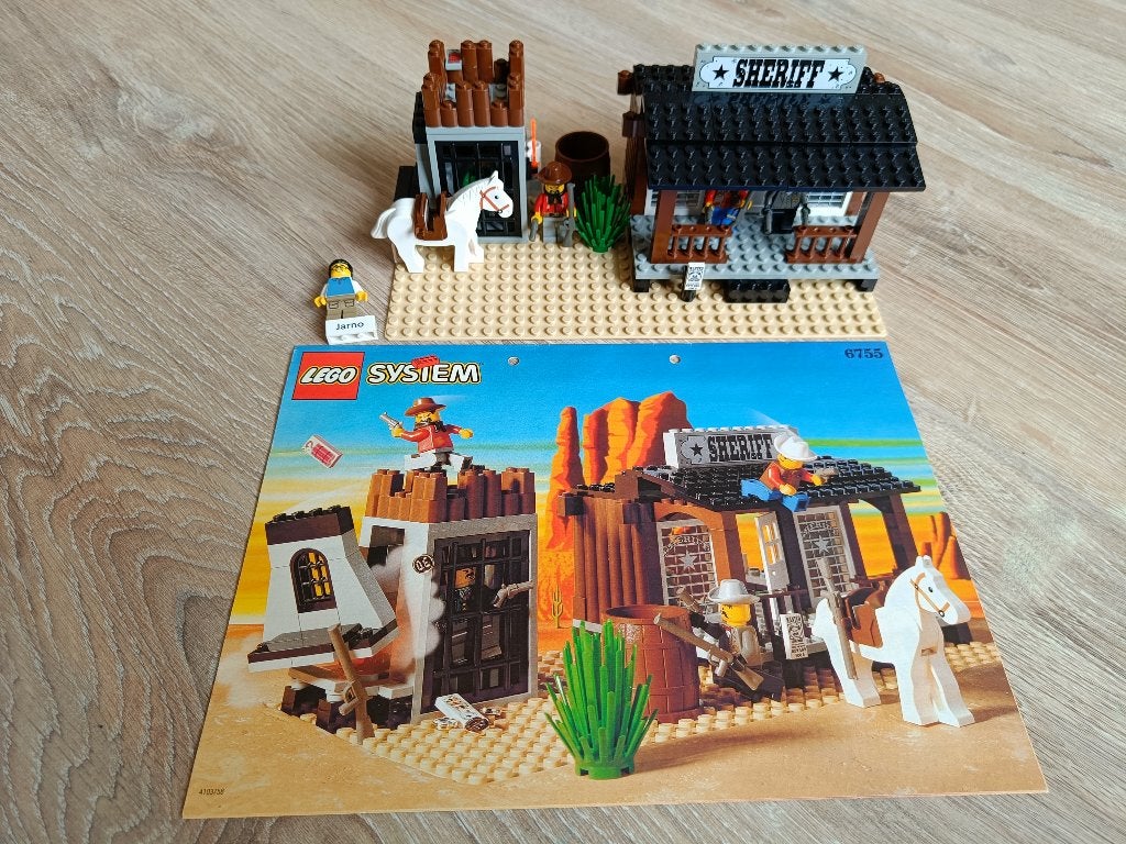 LEGO Western - “Sheriff’s Lock-Up” - set nummer 6755, Overige thema's, Lego, Ophalen of Verzenden, Zo goed als nieuw