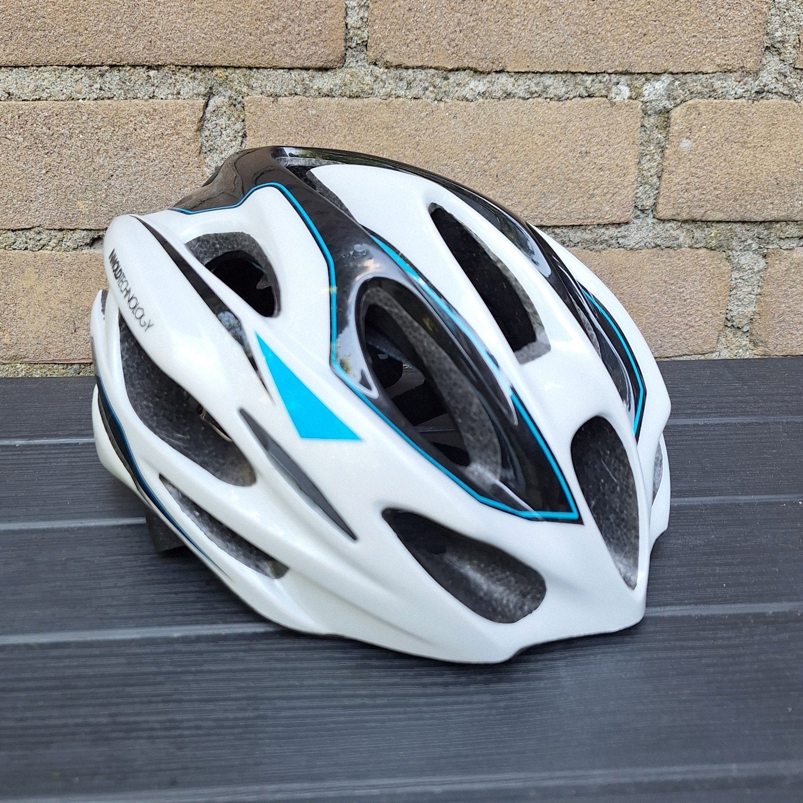 B'TWIN (Decathlon) fietshelm, Ophalen of Verzenden, Gebruikt, M, Decathlon B'Twin