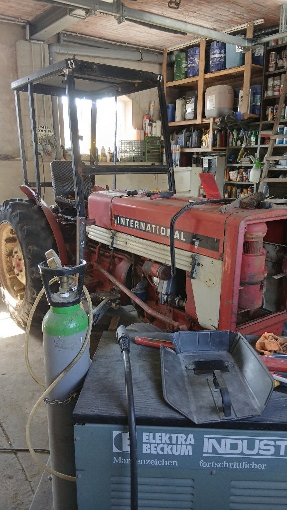 cabine smalspoortractor, smalspoor, kabine ihc 423, Ophalen, Gebruikt