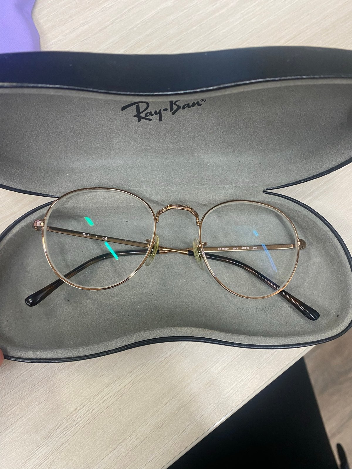 Ray-Ban bril zonder sterkte - Mooi montuur, zo goed als nieu, Sieraden, Tassen en Uiterlijk, Zonnebrillen en Brillen | Dames, Ophalen
