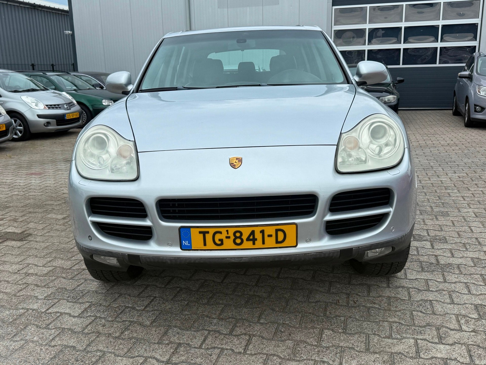 Porsche Cayenne 4.5 S V8 2004 Grijs Luchtvering 141.000 KM, Cayenne, Gebruikt, 8 cilinders, 3000 kg