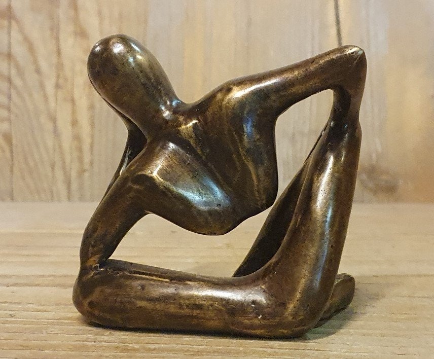 DROMER / BRONZEN BEELD, Ophalen of Verzenden, Brons, Beeld