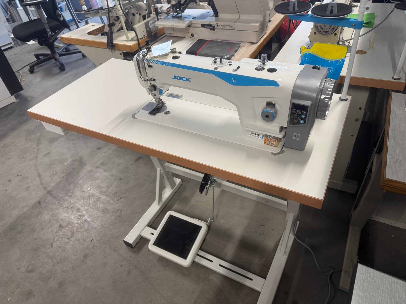 Industriele naaimachine jack h2 37cm arm dubbel transport, Overige merken, Nieuw, Jack, Ophalen of Verzenden