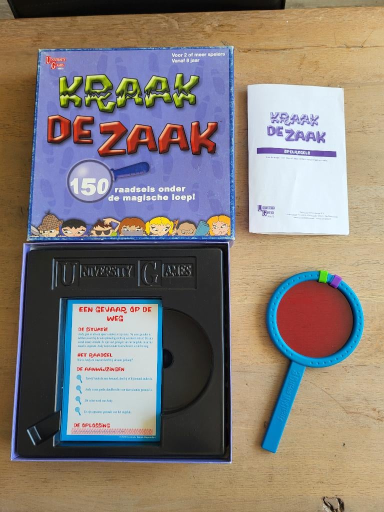 spel Kraak de zaak, Vijf spelers of meer, Ophalen of Verzenden, Gebruikt