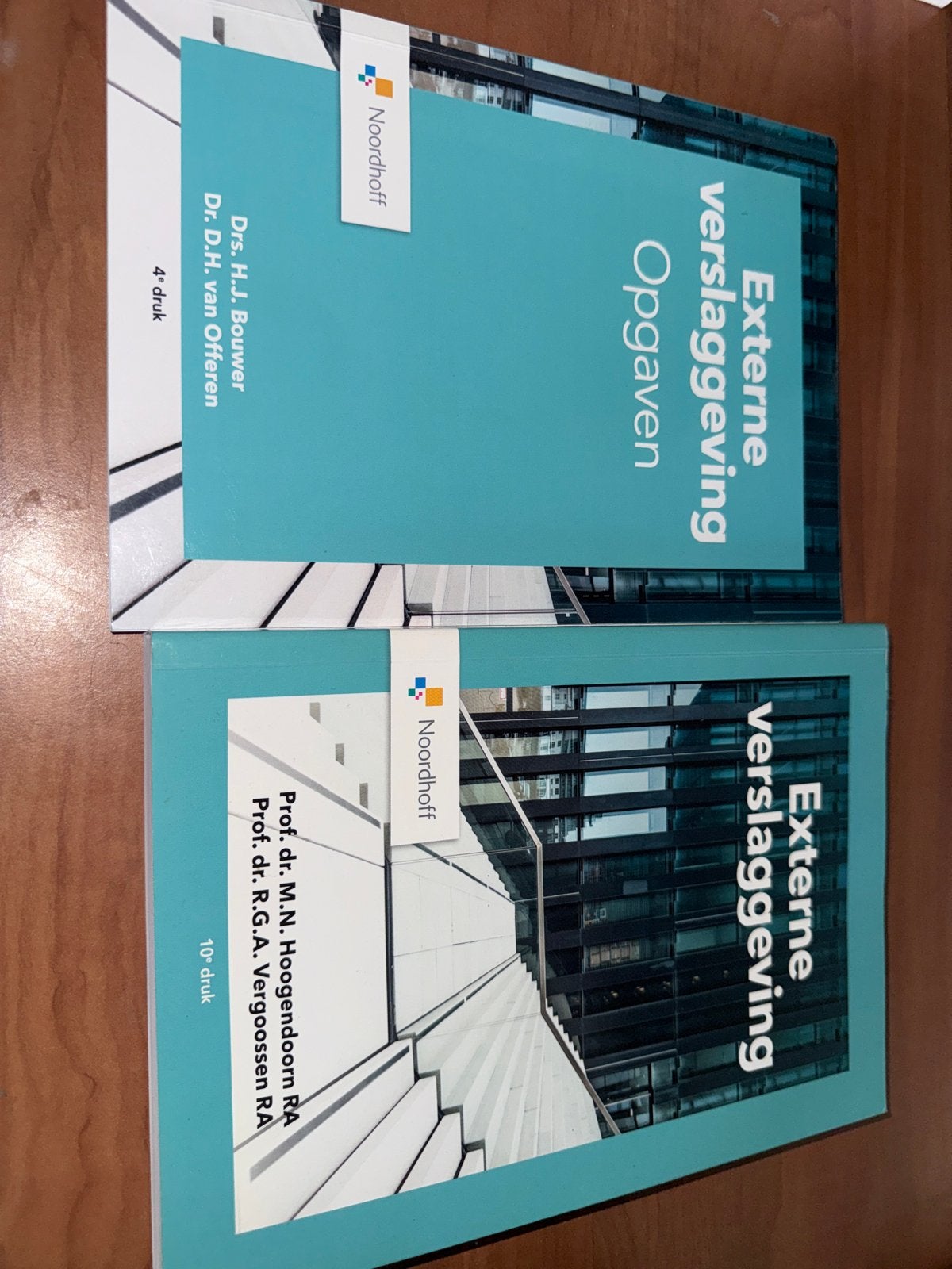 Externe Verslaggeving: Boek en Opgaven (Noordhoff), Ophalen of Verzenden, Gamma, Zo goed als nieuw, HBO